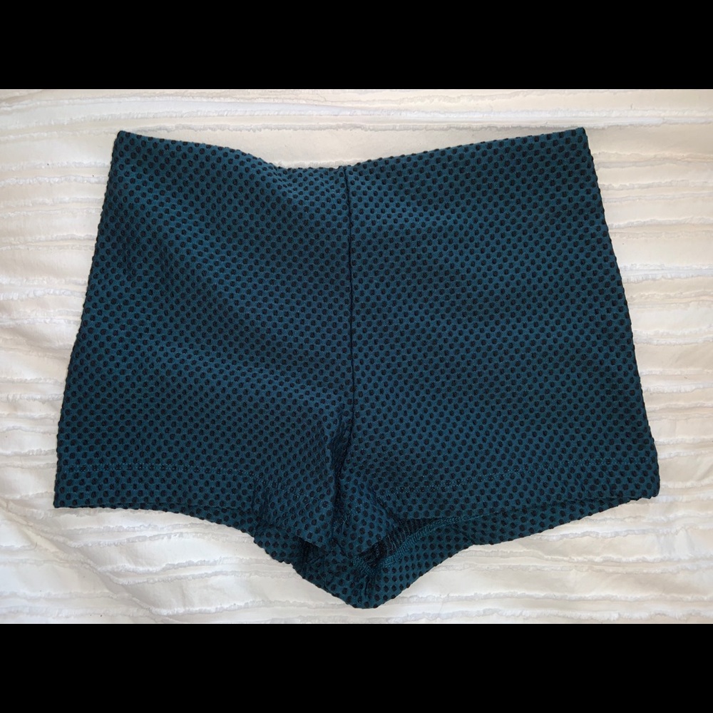 Royal green shorts